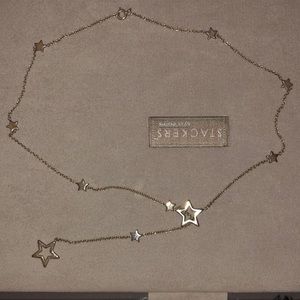 Rare Tiffany & Co. Star Lavalier Link Lariat Necklace